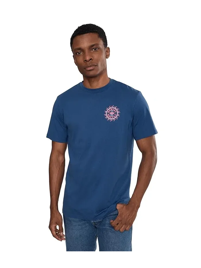 Футболка с принтом All Seeing Short Sleeve Hurley — черный