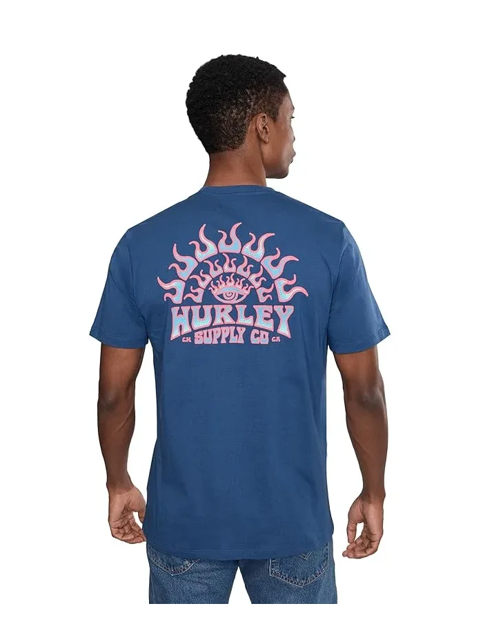 Футболка с принтом All Seeing Short Sleeve Hurley — 4