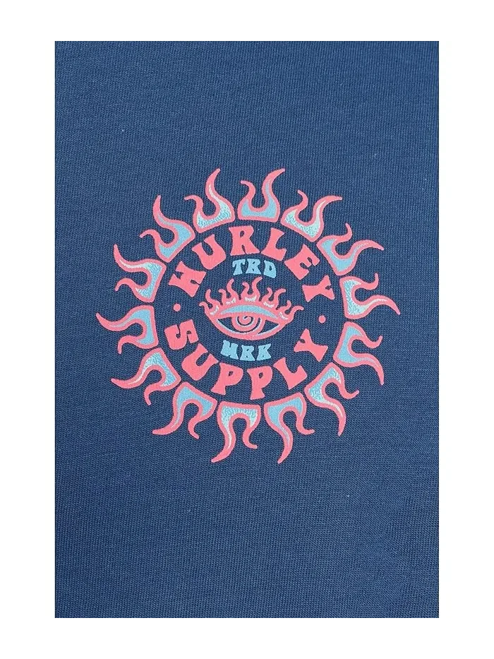 Футболка с принтом All Seeing Short Sleeve Hurley — 5