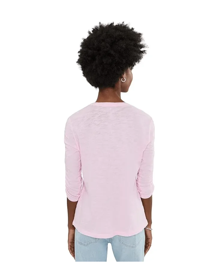 Футболка с рельефными рукавами Garment Dye Tees Elliott Lauren — 4