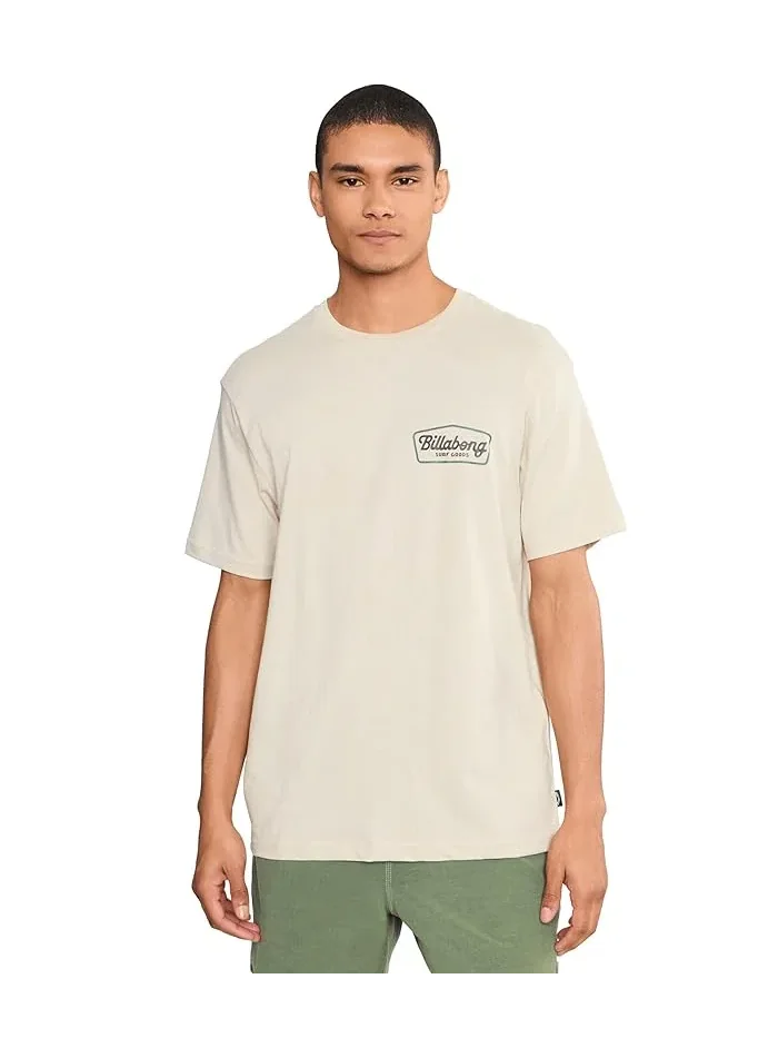 Футболка с логотипом Off Duty Premium Billabong — бежевый
