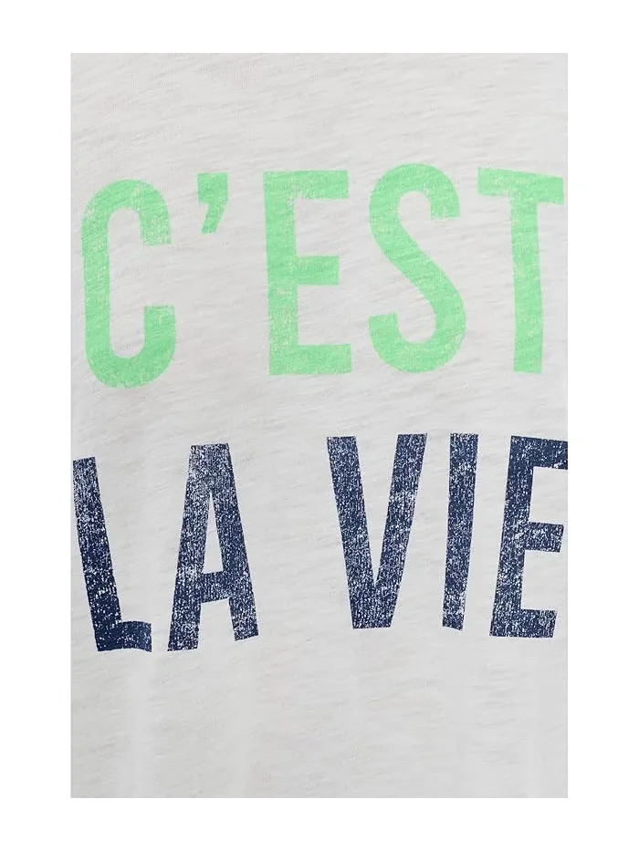 Футболка с принтом C'est La Vie P.J. Salvage — 5