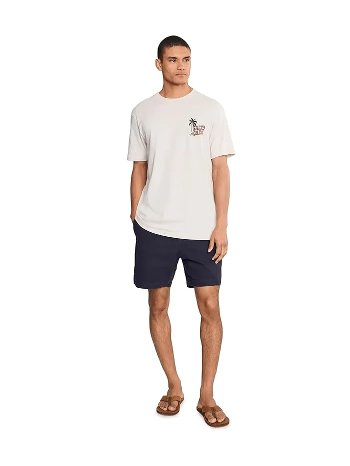 Футболка с круглым вырезом повседневная Lounge Short Sleeve Tee Salty Crew — 2