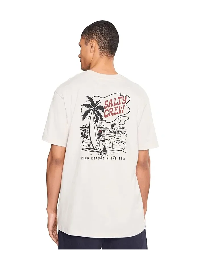 Футболка с круглым вырезом повседневная Lounge Short Sleeve Tee Salty Crew — 4