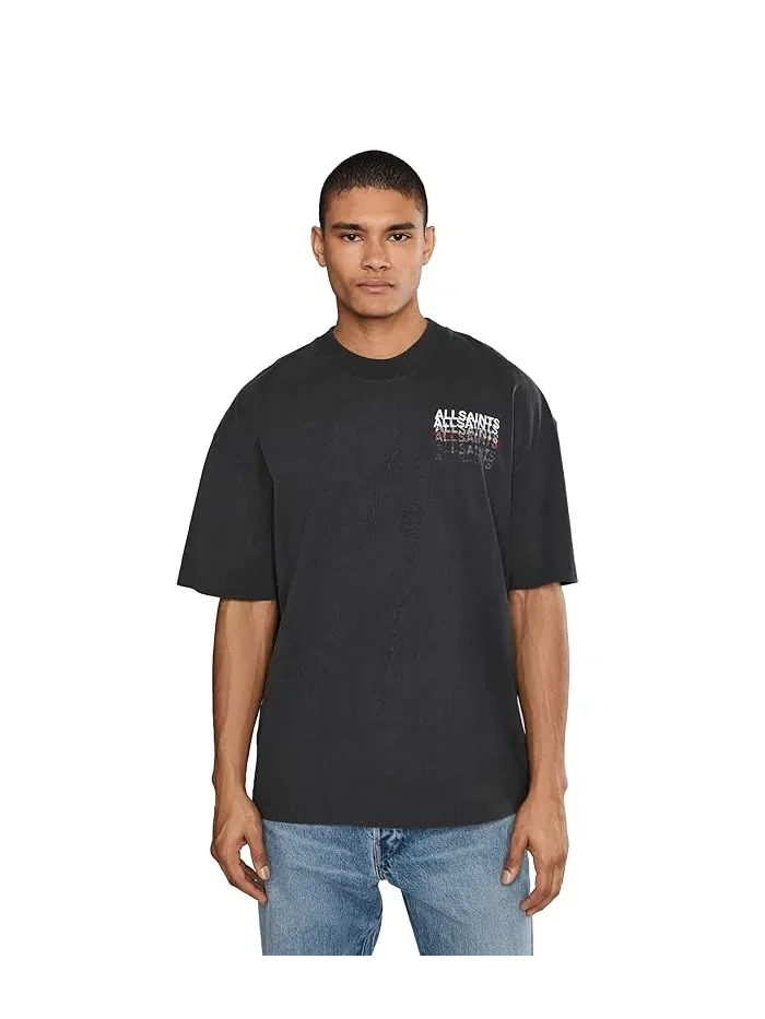 Футболка с графикой Graphene Short Sleeve Crew AllSaints — 1