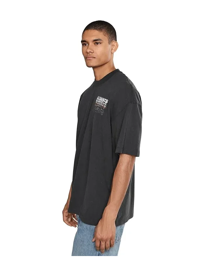 Футболка с графикой Graphene Short Sleeve Crew AllSaints — 3