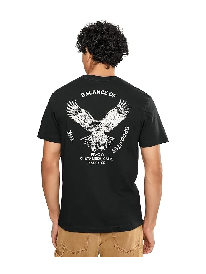 Футболка с принтом Soaring Short Sleeve RVCA — 4