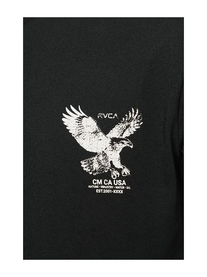 Футболка с принтом Soaring Short Sleeve RVCA — 5