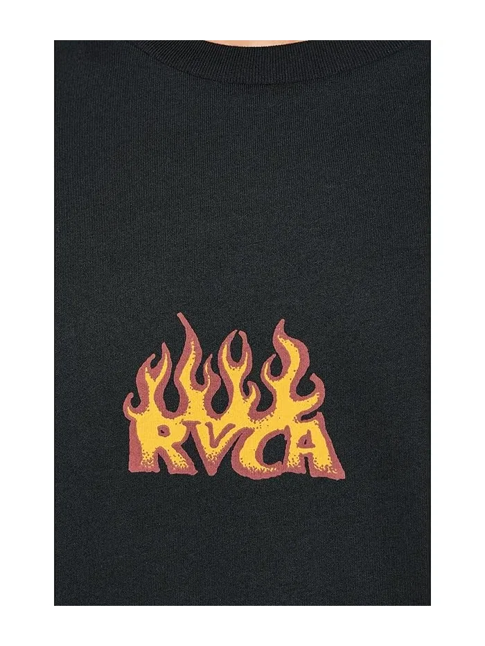Футболка с принтом Spanky Fuego RVCA — 5