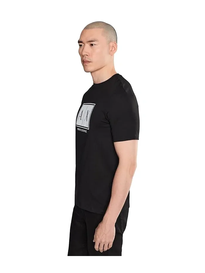 Футболка с логотипом Box Logo Armani Exchange — 3