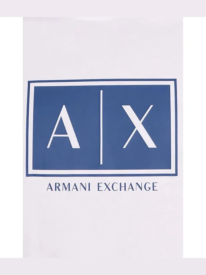 Футболка с логотипом Box Logo Armani Exchange — 5