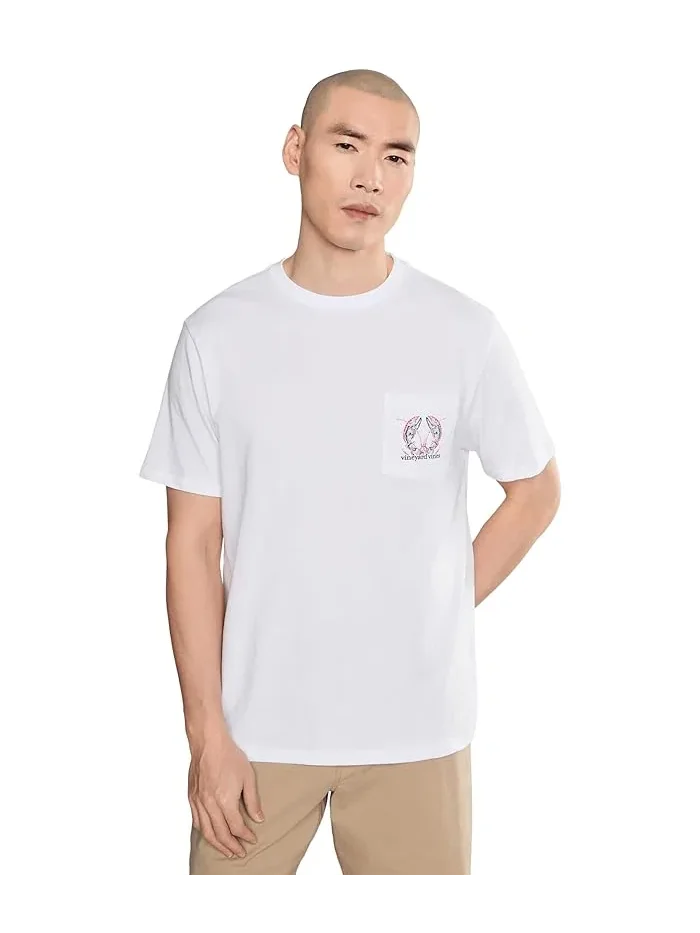 Футболка Tile Lobster Short Sleeve Pocket Tee Vineyard Vines — 1