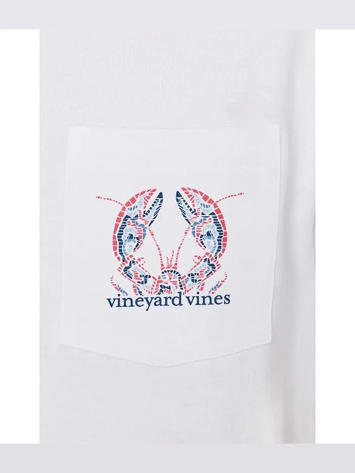 Футболка Tile Lobster Short Sleeve Pocket Tee Vineyard Vines — 5