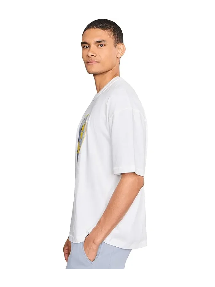 Футболка с принтом Spun Out Short Sleeve Crew AllSaints — 3