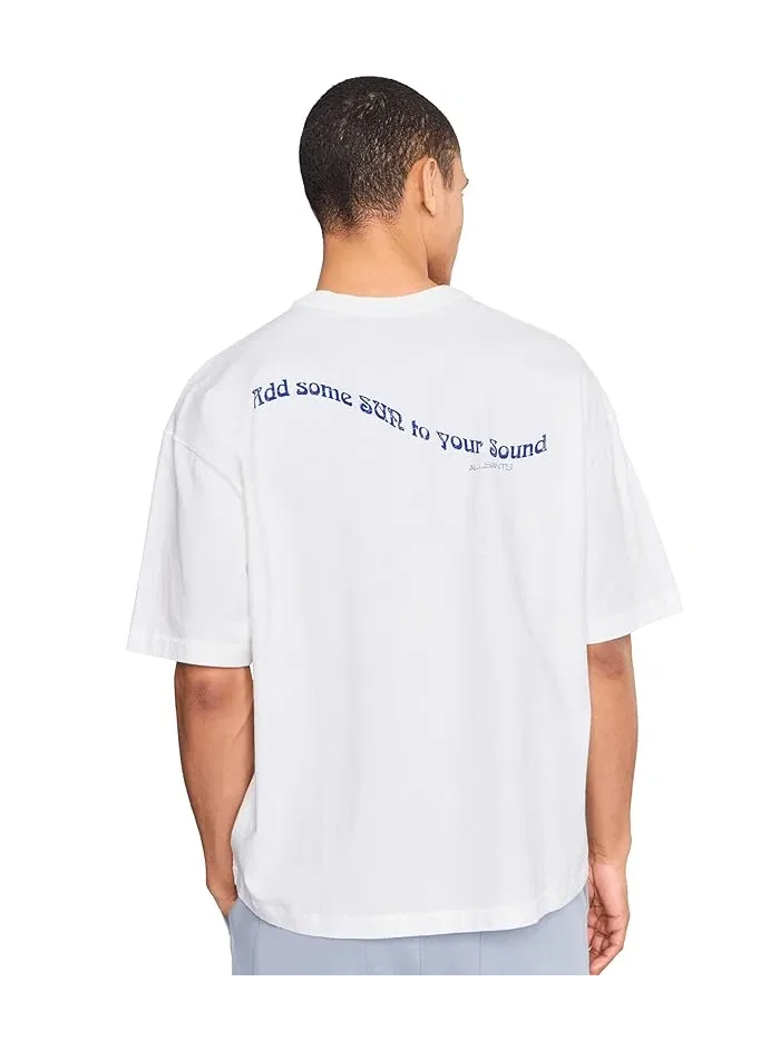 Футболка с принтом Spun Out Short Sleeve Crew AllSaints — 4