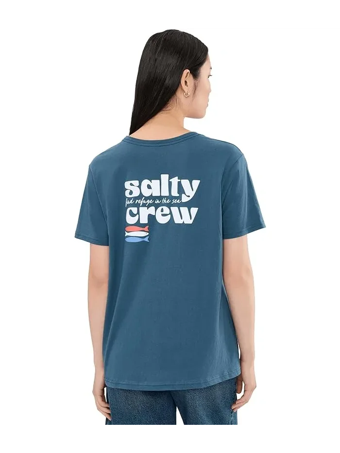 Футболка свободного кроя American Catch Salty Crew — 4
