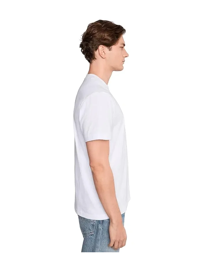 Футболка хлопковая с принтом Lacoste — 3