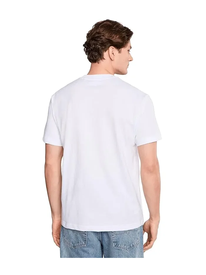 Футболка хлопковая с принтом Lacoste — 4