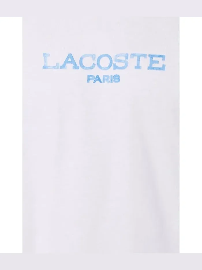 Футболка хлопковая с принтом Lacoste — 5