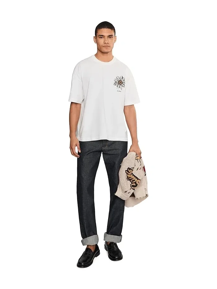 Футболка с цветами Petals Short Sleeve Crew AllSaints — 2