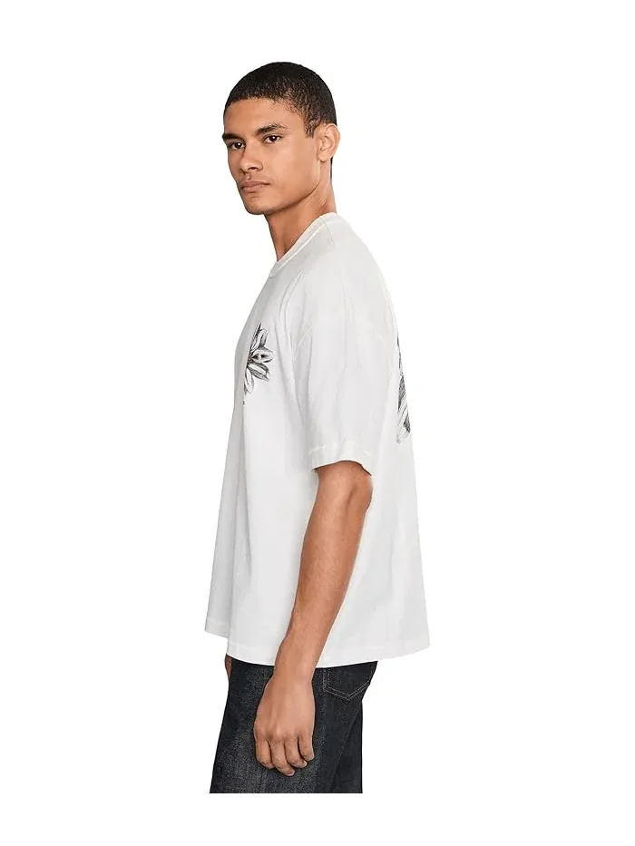 Футболка с цветами Petals Short Sleeve Crew AllSaints — 3