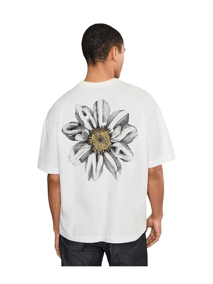 Футболка с цветами Petals Short Sleeve Crew AllSaints — 4