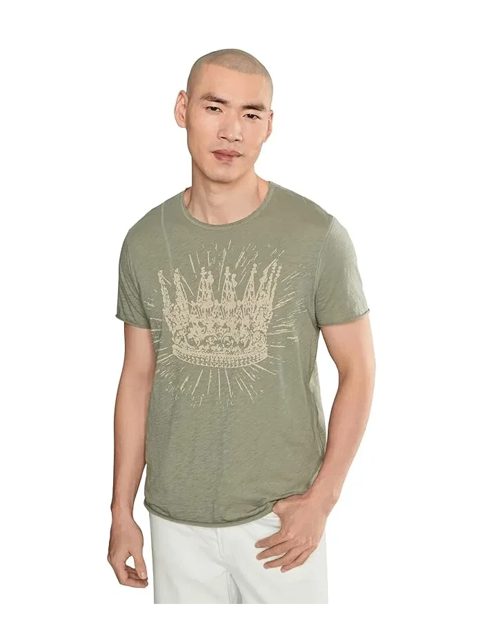 Футболка органический хлопок Crown Tee Kg6813f26 John Varvatos — 1