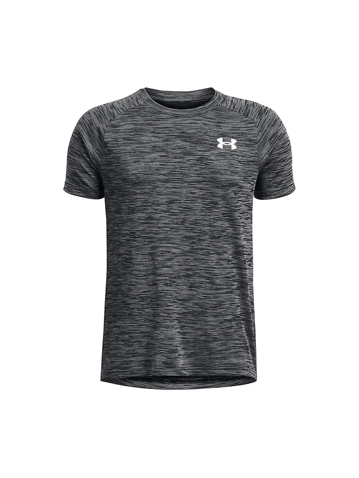Футболка с коротким рукавом текстурированная Tech Under Armour Kids — 1