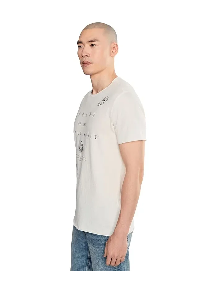 Футболка с принтом Beware Tee Kg7451f26 John Varvatos — 3