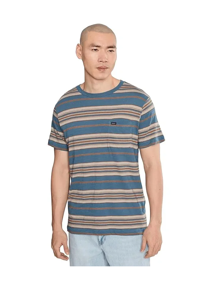 Футболка с полосками Magnolia Crew RVCA — 1