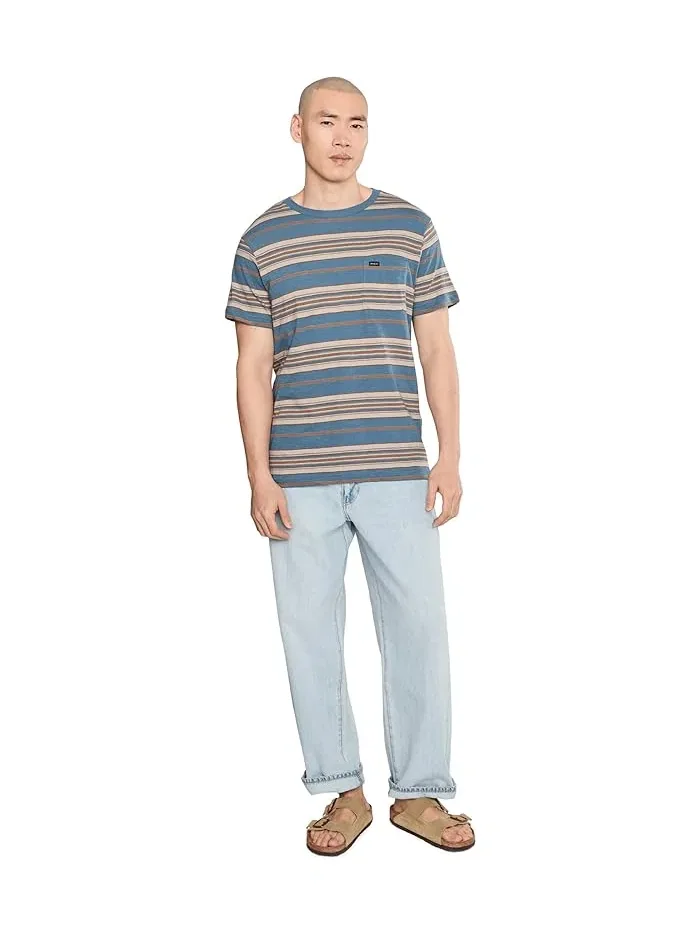 Футболка с полосками Magnolia Crew RVCA — 2