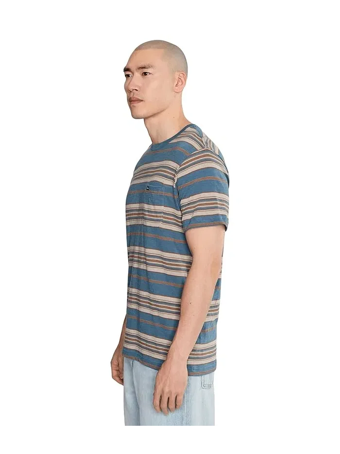Футболка с полосками Magnolia Crew RVCA — 3