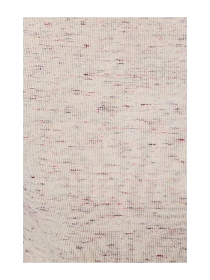 Футболка с воротником-стойкой Speckled Crew Neck Tee NIC+ZOE — 5