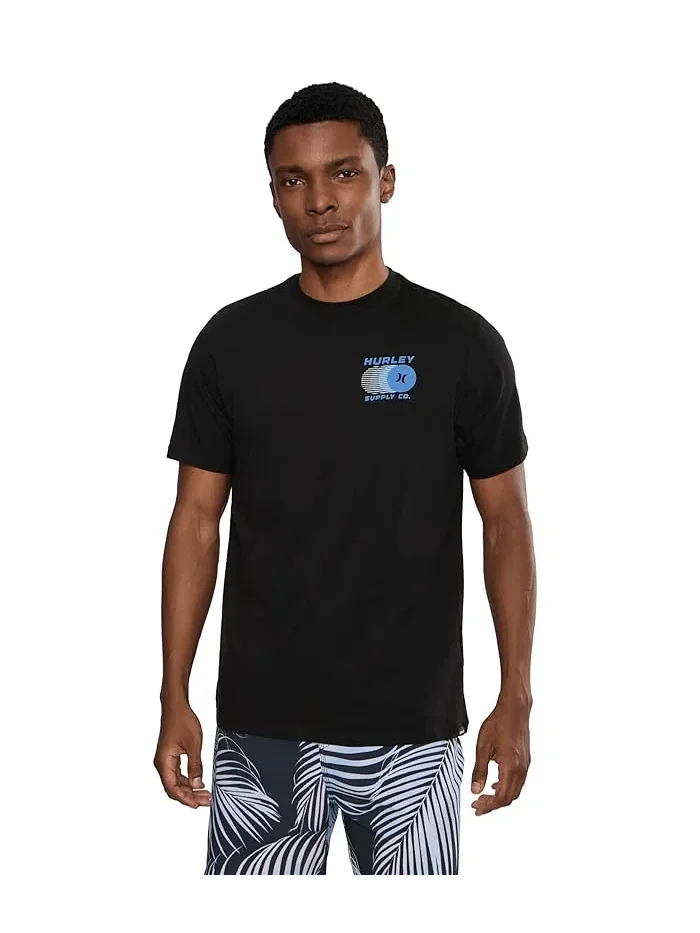 Футболка с принтом Fast Circles Short Sleeve Hurley — 1