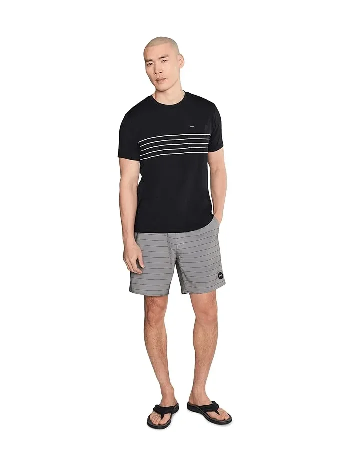 Футболка с карманом Balance Pocket Stripe RVCA — 2