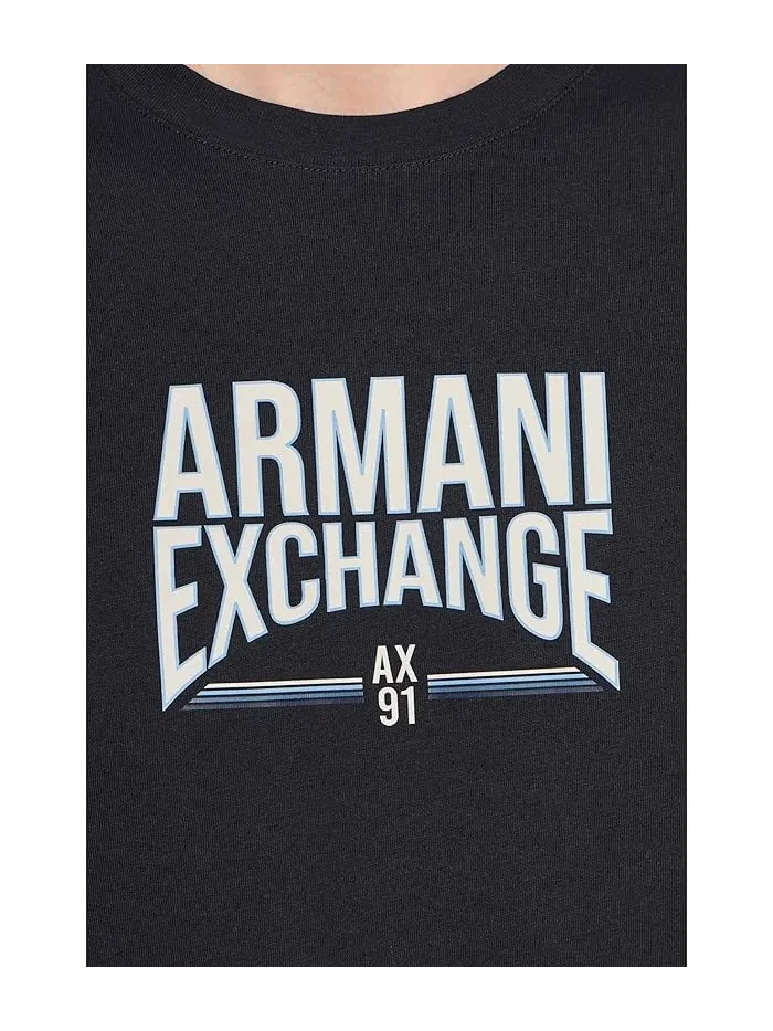 Футболка с принтом 91 Armani Exchange — 5