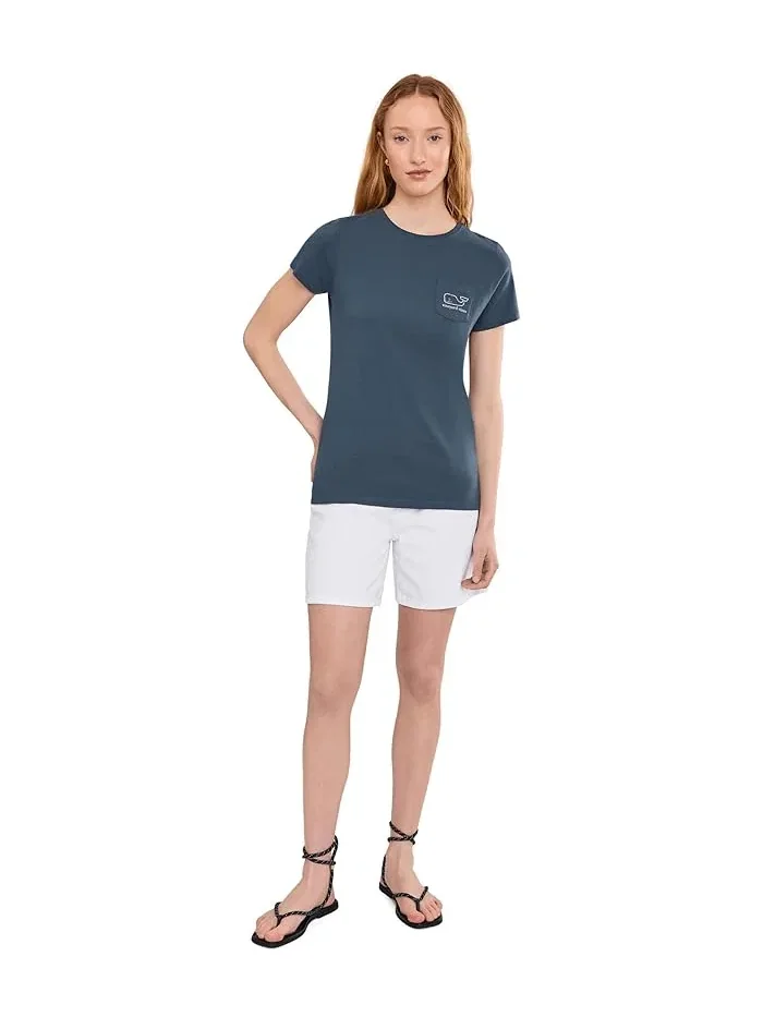 Футболка с карманом Vintage Whale Vineyard Vines — 2