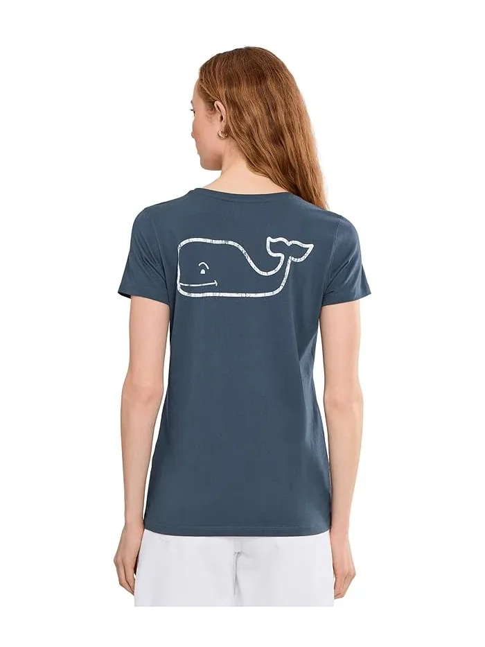 Футболка с карманом Vintage Whale Vineyard Vines — 4