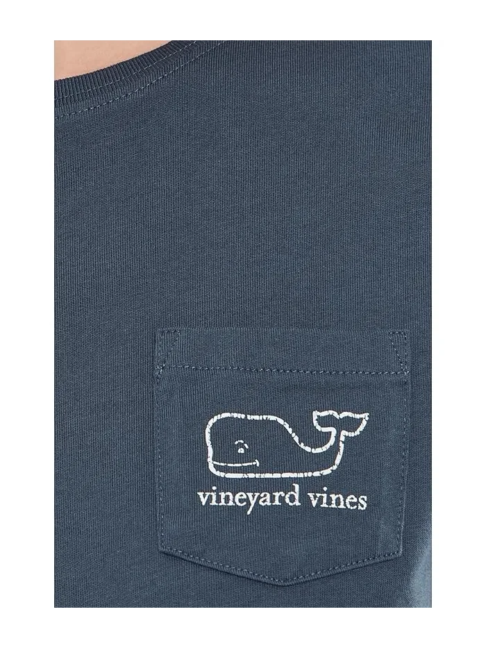 Футболка с карманом Vintage Whale Vineyard Vines — 5