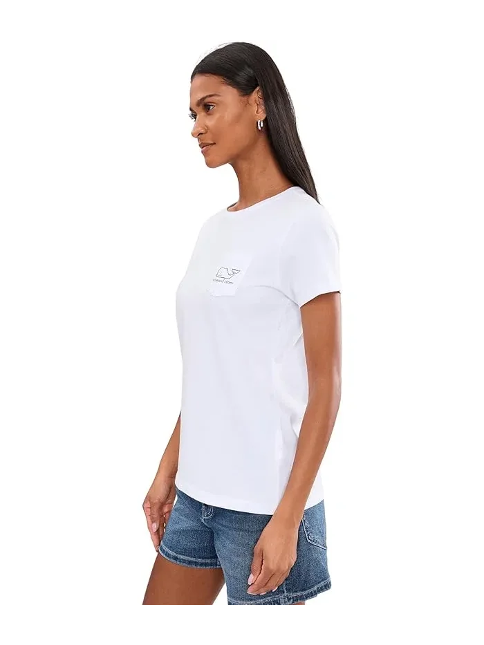 Футболка Vintage Whale Short Sleeve Pocket Tee Vineyard Vines — 3