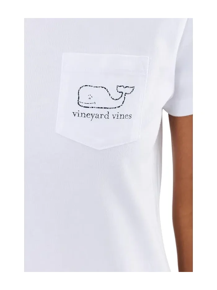 Футболка Vintage Whale Short Sleeve Pocket Tee Vineyard Vines — 5