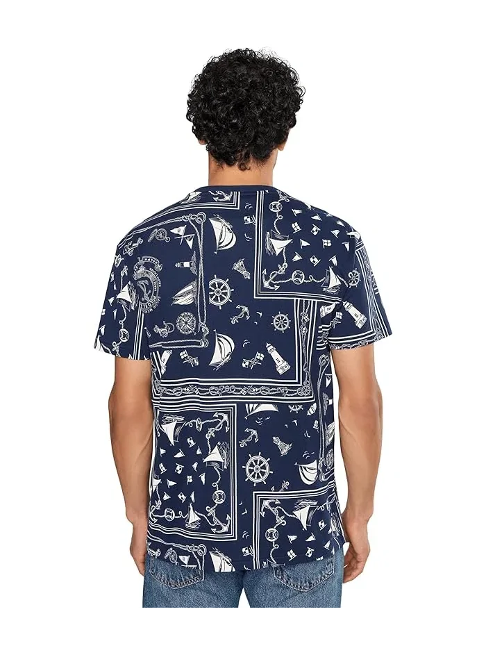 Футболка Classic Fit с принтом Polo Ralph Lauren — 4