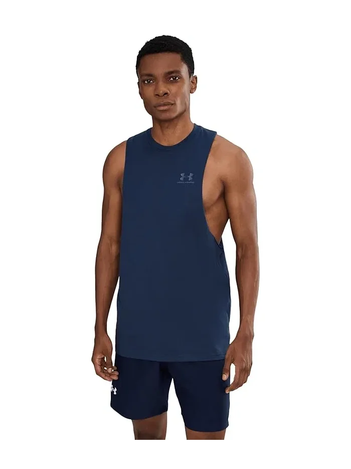 Футболка логотип Logo Cutoff Tank Under Armour — 1