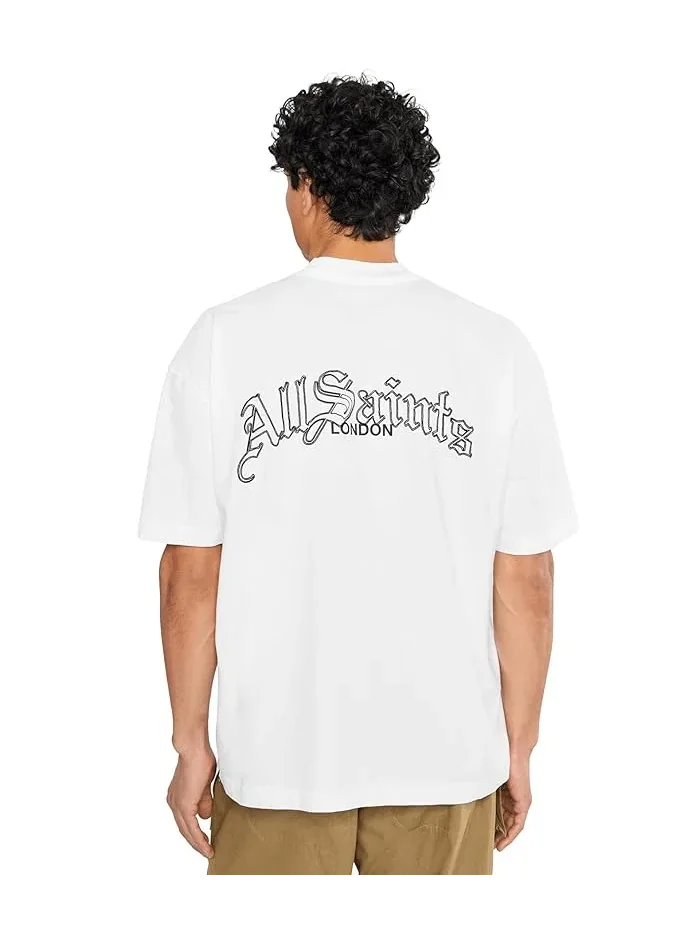 Футболка с принтом Descent AllSaints — 4