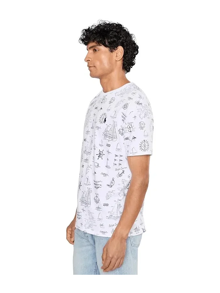 Футболка с принтом Classic Fit Polo Ralph Lauren — 3