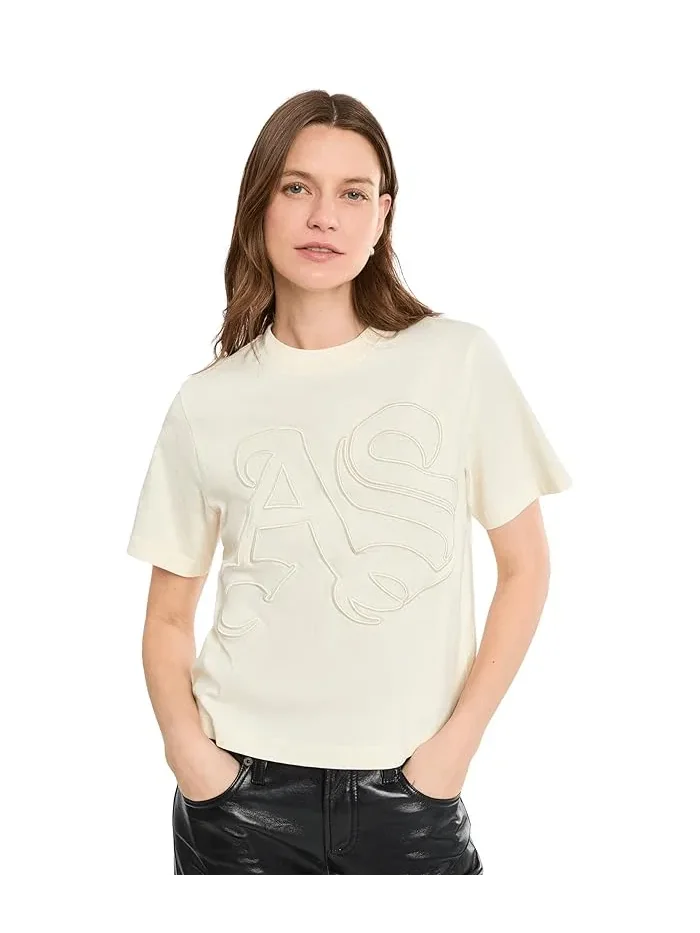 Футболка с тиснением Lisa Emboss AllSaints — 1