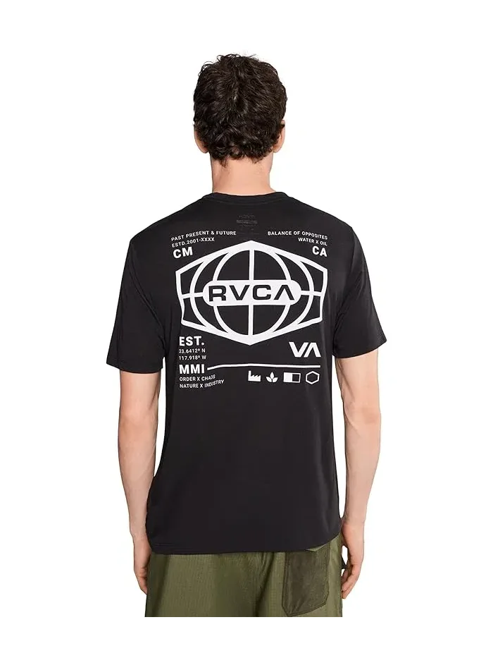Футболка с коротким рукавом World Hex RVCA — 4