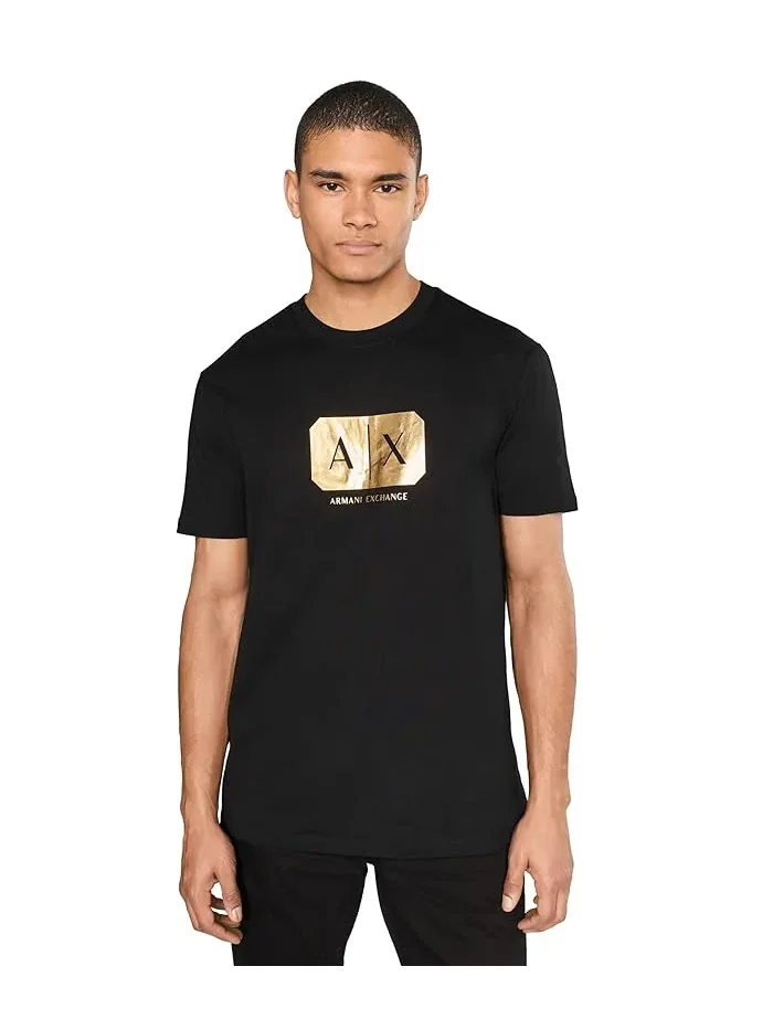 Футболка с логотипом Armani Exchange — 1