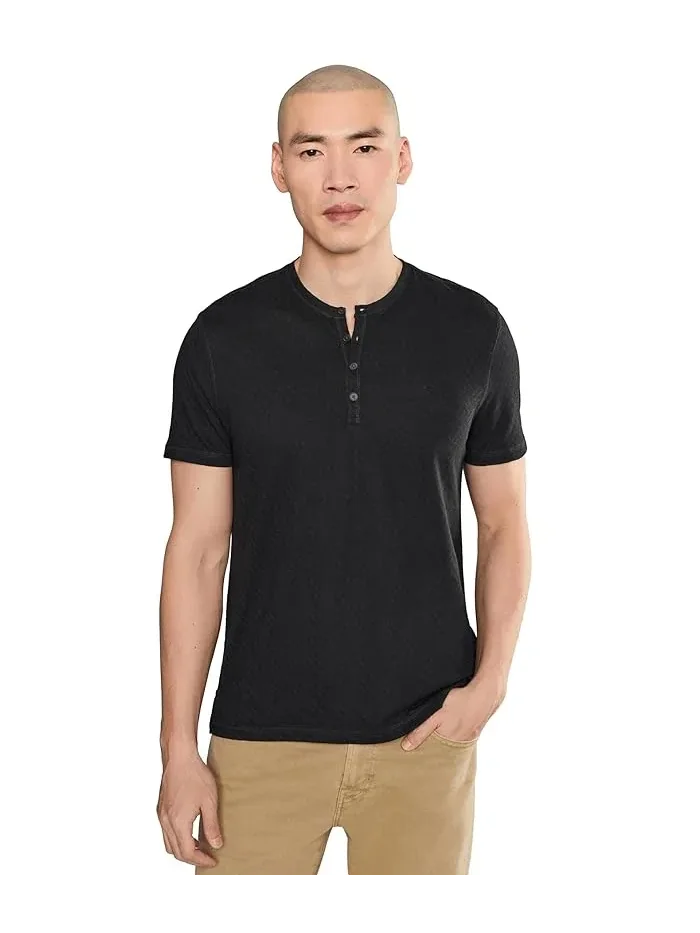 Футболка Henley с текстурой модель Elm K7387f26 John Varvatos — 1