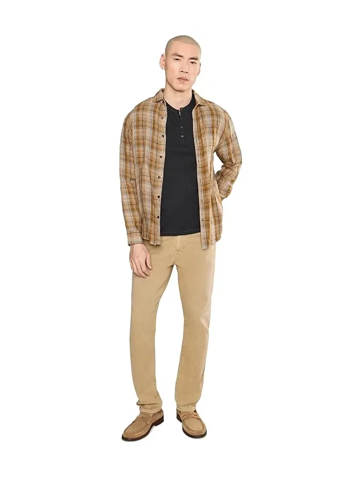 Футболка Henley с текстурой модель Elm K7387f26 John Varvatos — 2